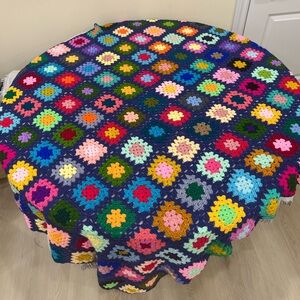 Crochet Granny Blanket (Handmade crochet)
